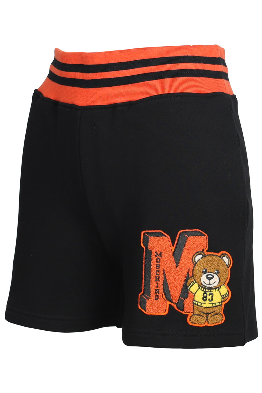 Black shorts with teddy bear - IMG 5593