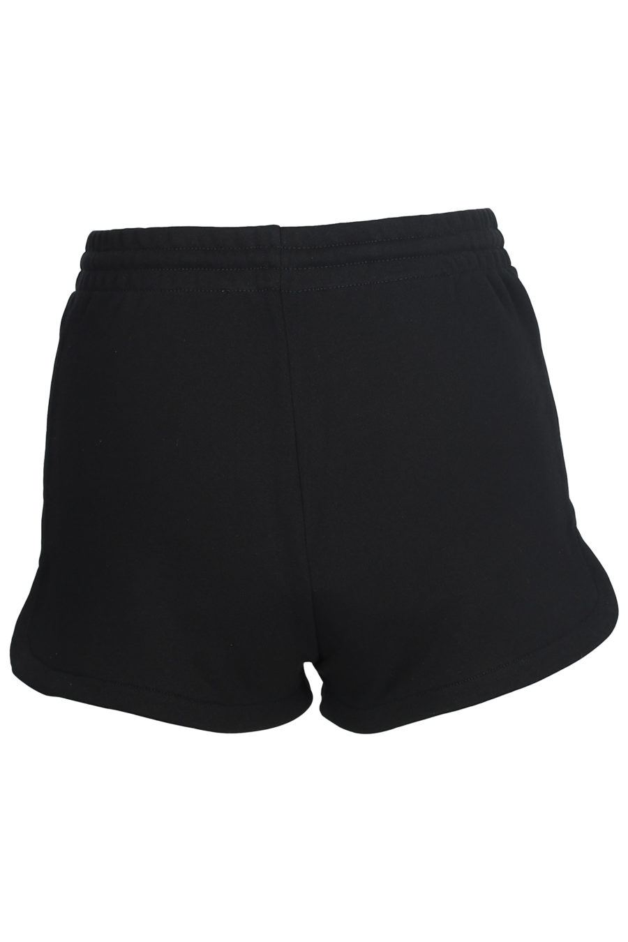 Pantalón corto negro con logo de colores - IMG 5604