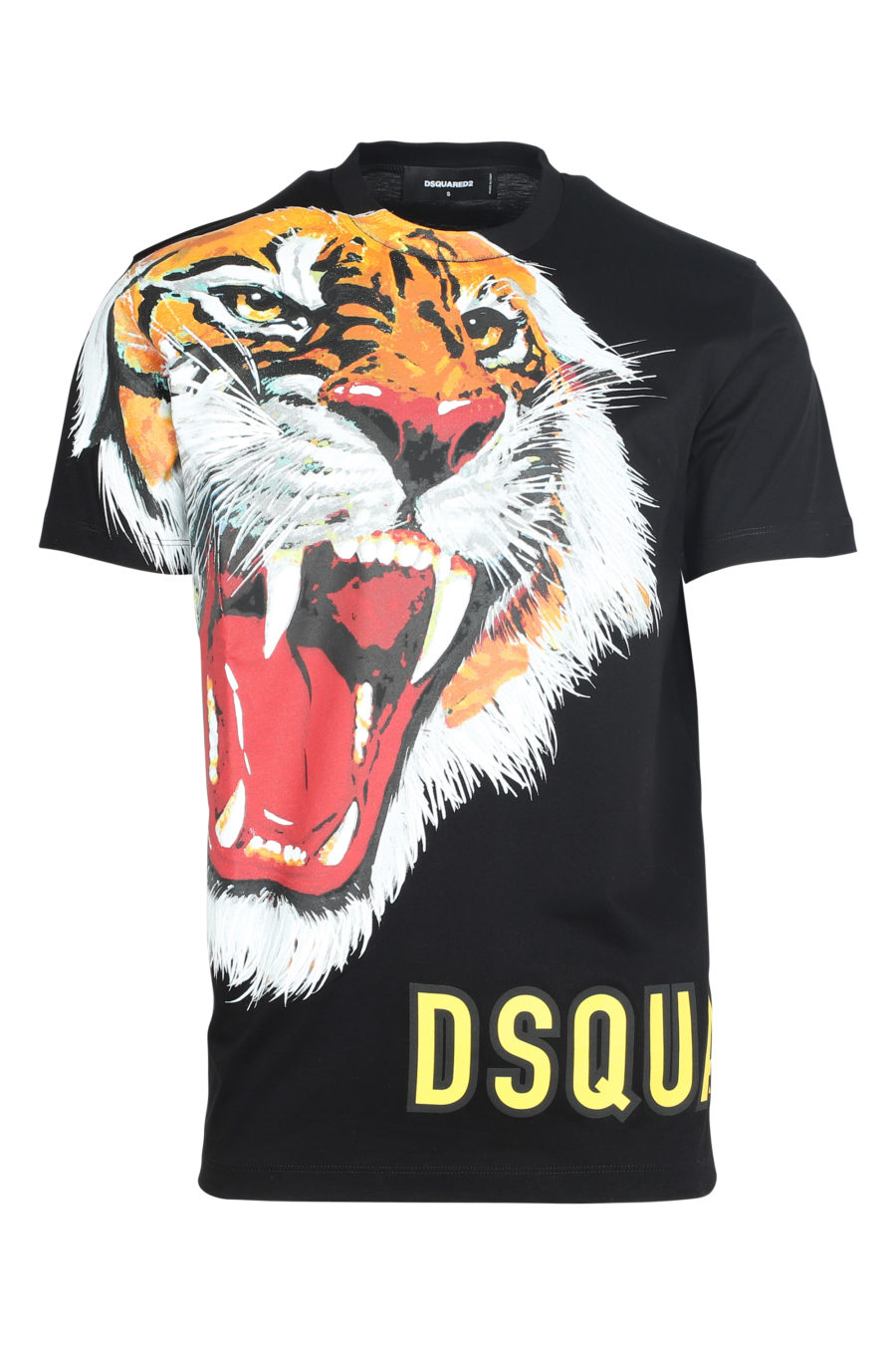 Camiseta negra con tigre grande - IMG 5869