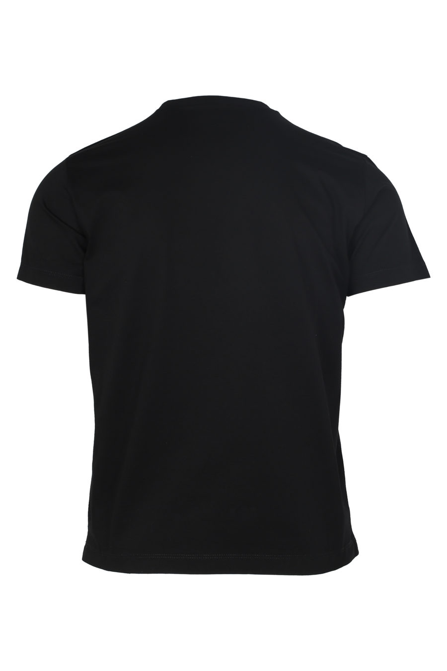 Camiseta negra con logo dibujado - IMG 6017