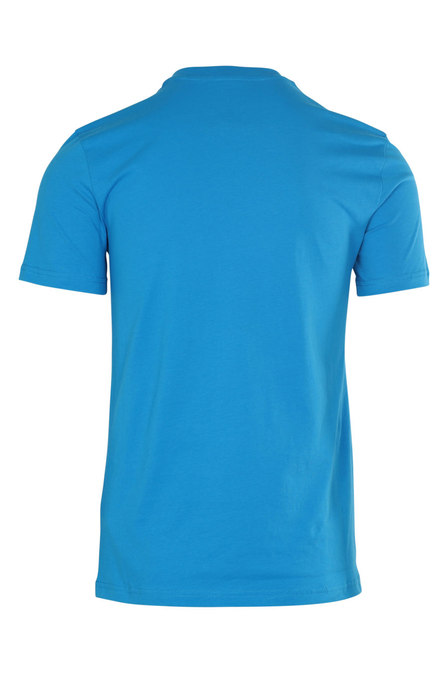 Camiseta azul con logo grande - IMG 6120