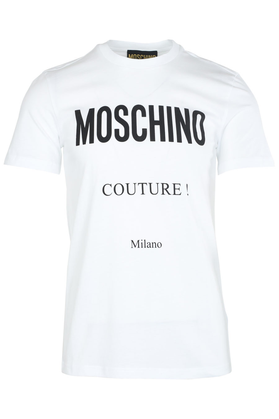 Camiseta blanca con logo "Couture" - IMG 6174