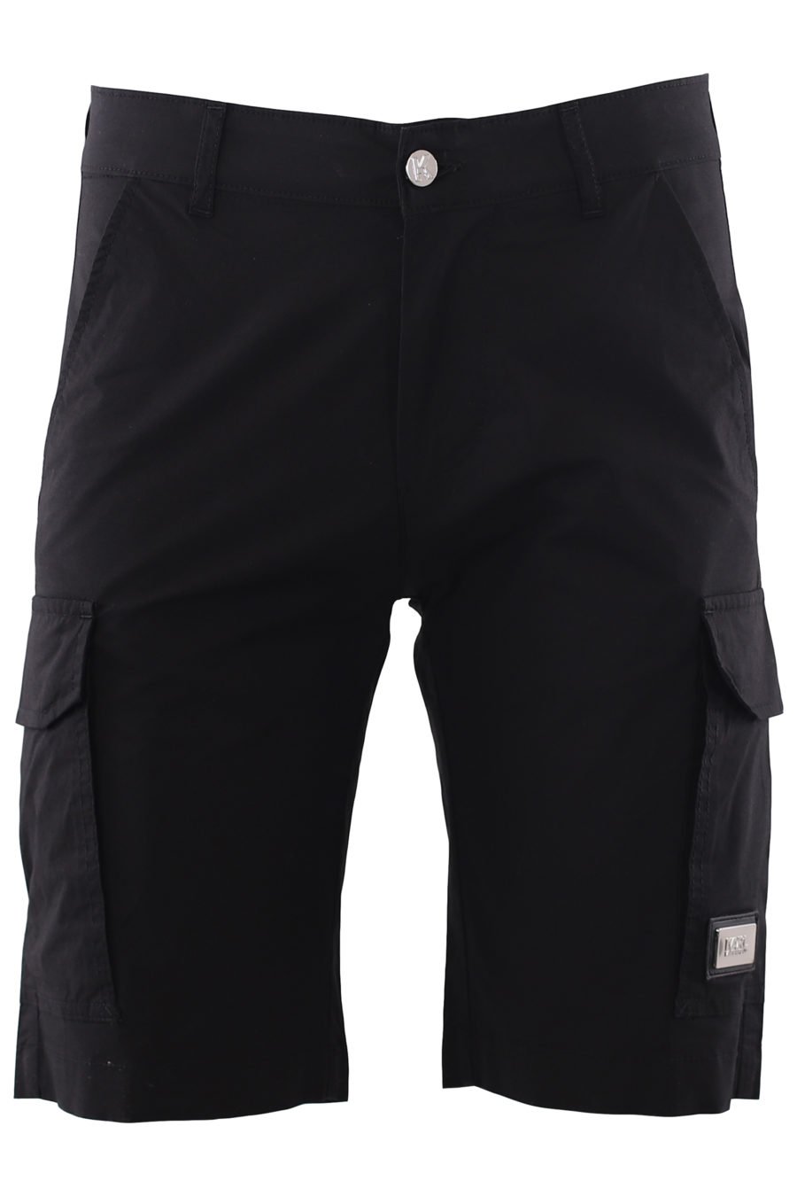 Schwarze Cargo-Shorts - IMG 6640