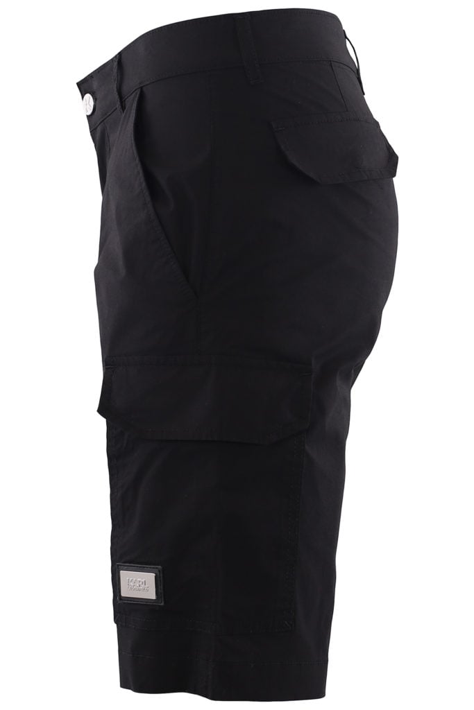 Karl Lagerfeld - Pantalón corto negro cargo - BLS Fashion