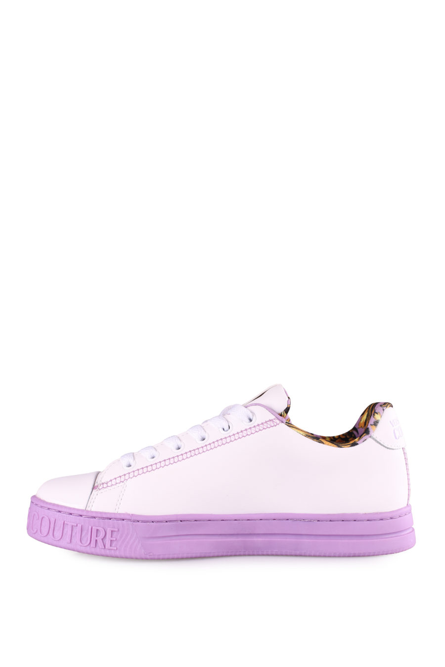 Zapatillas blancas y lila - IMG 4444