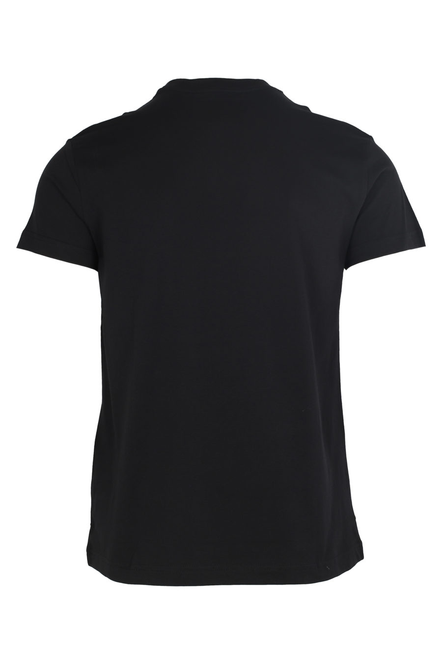 Camiseta negra con logo gris engomado - IMG 5991