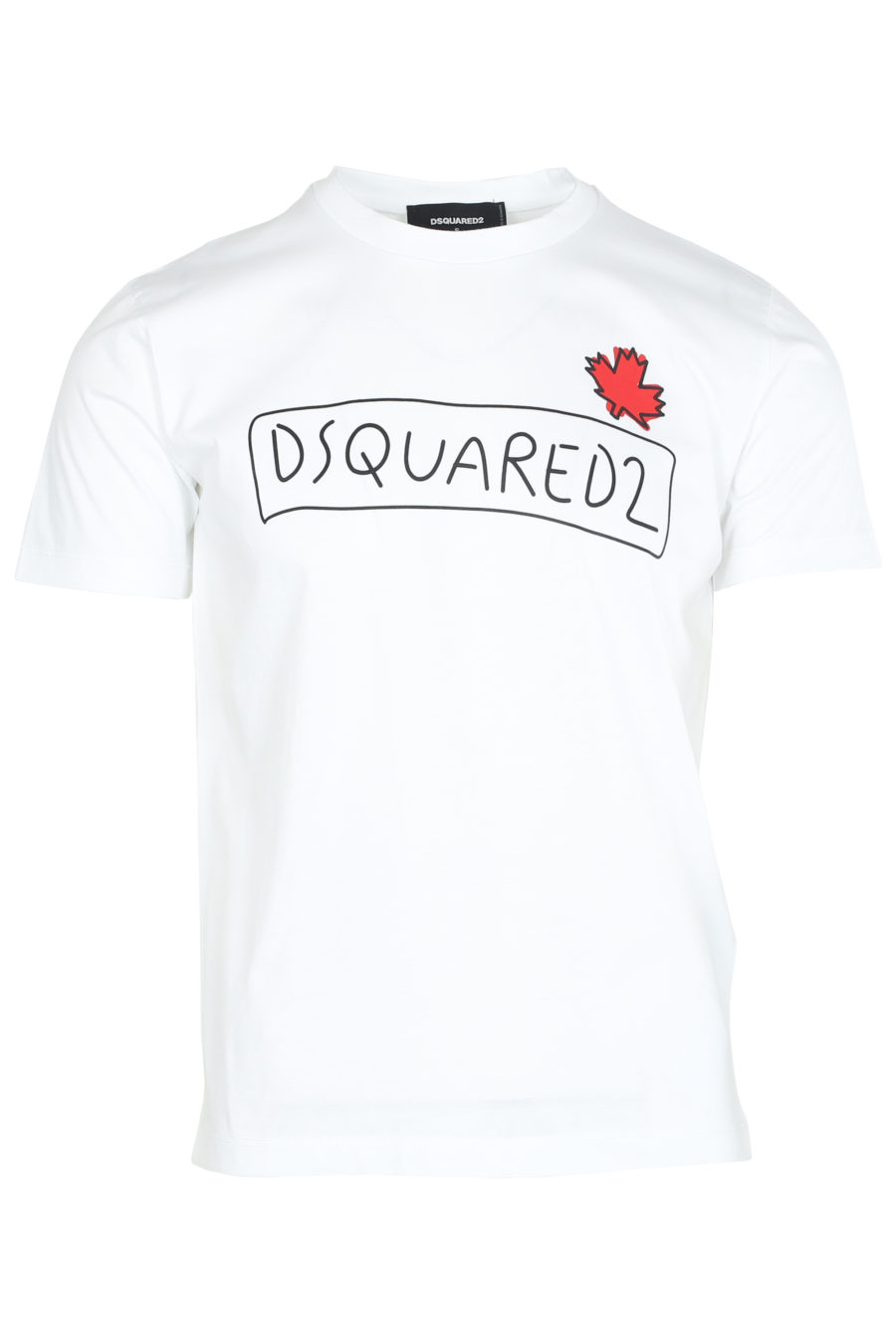 T-shirt branca com logótipo desenhado - IMG 6208