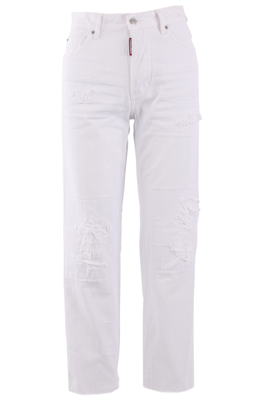Pantalón tejano blanco desgastado "Boston jean" - IMG 6712
