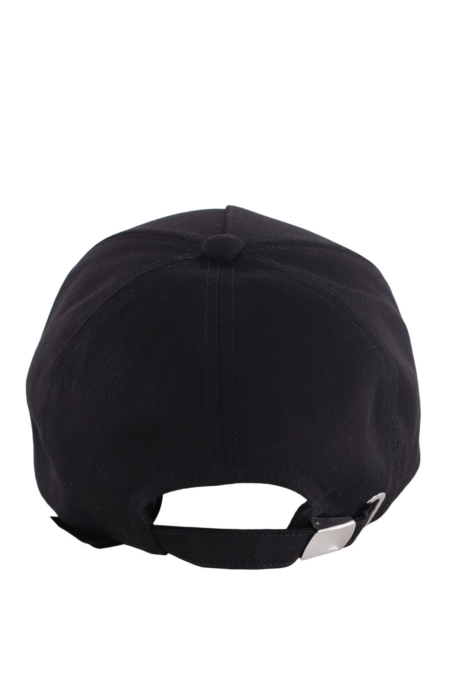 Gorra negra con logotipo bordado - IMG 7260