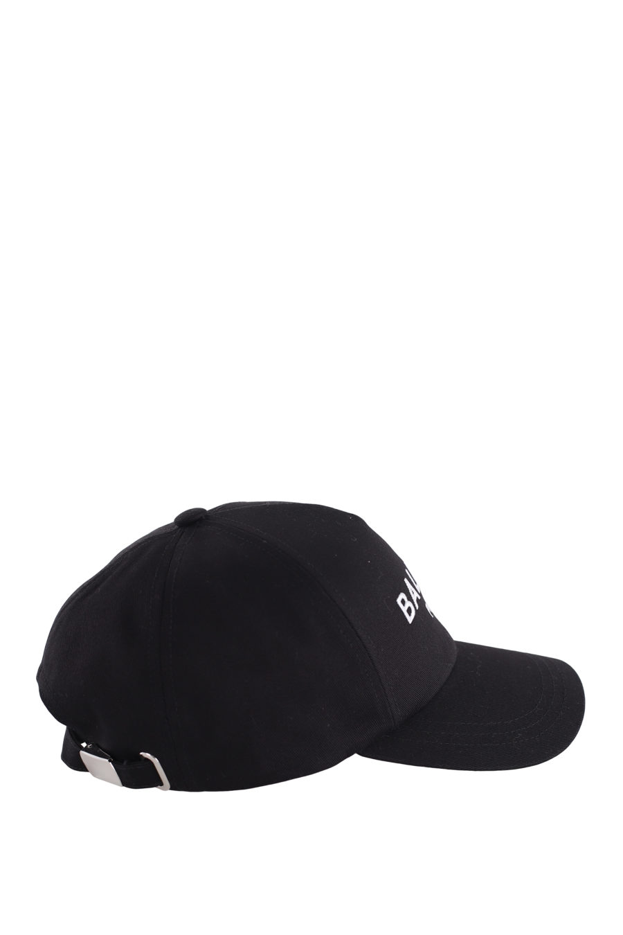 Gorra negra con logotipo bordado - IMG 7261