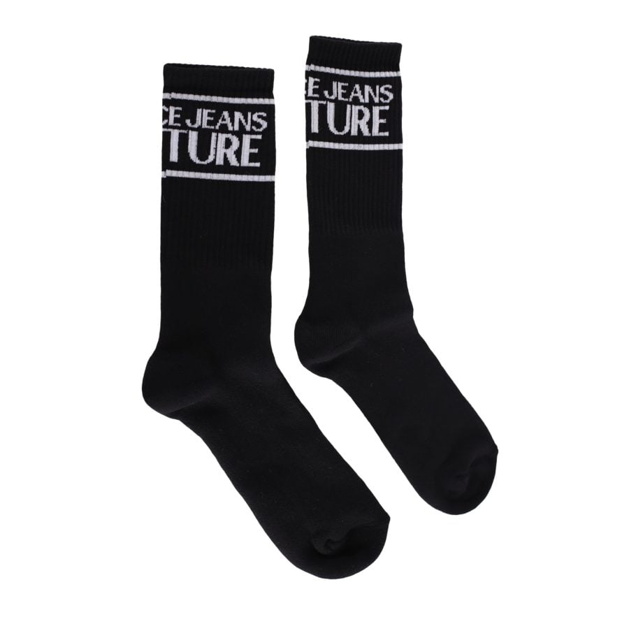 Schwarze Socken mit horizontalem Logo - IMG 7318