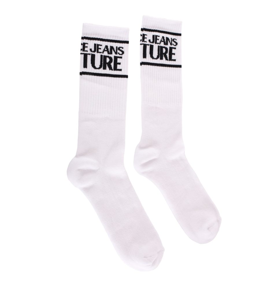 Weiße Socken mit horizontalem Logo - IMG 7323