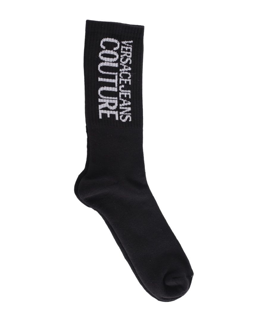 Schwarze Socken mit vertikalem Logo - IMG 7328 2