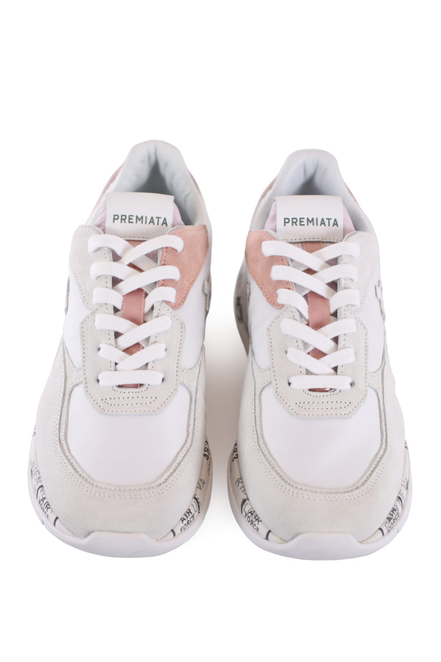 Zapatillas blancas con detalles rosa "Scarlett" - IMG 8616