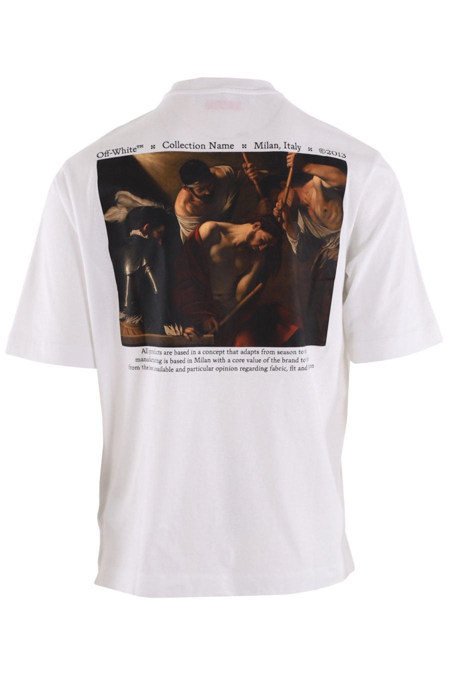T-shirt blanc "Caravaggio Crowning" - IMG 8708