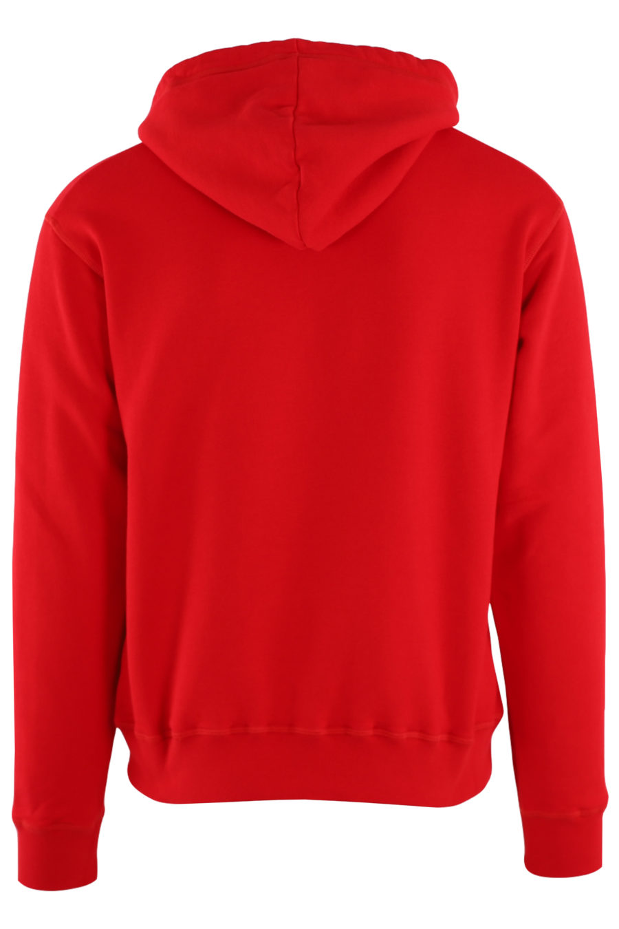 Rotes Kapuzensweatshirt mit "Icon Spray"-Logo - IMG 8816