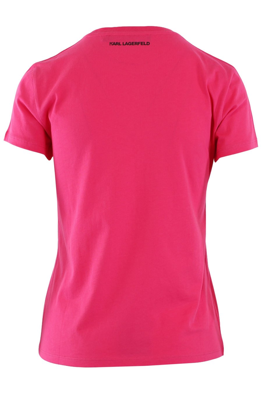 Fuchsiafarbenes T-Shirt mit Zebra-Logo - IMG 8940