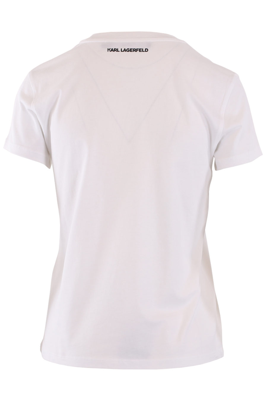 T-shirt branca com logótipo de zebra - IMG 8960