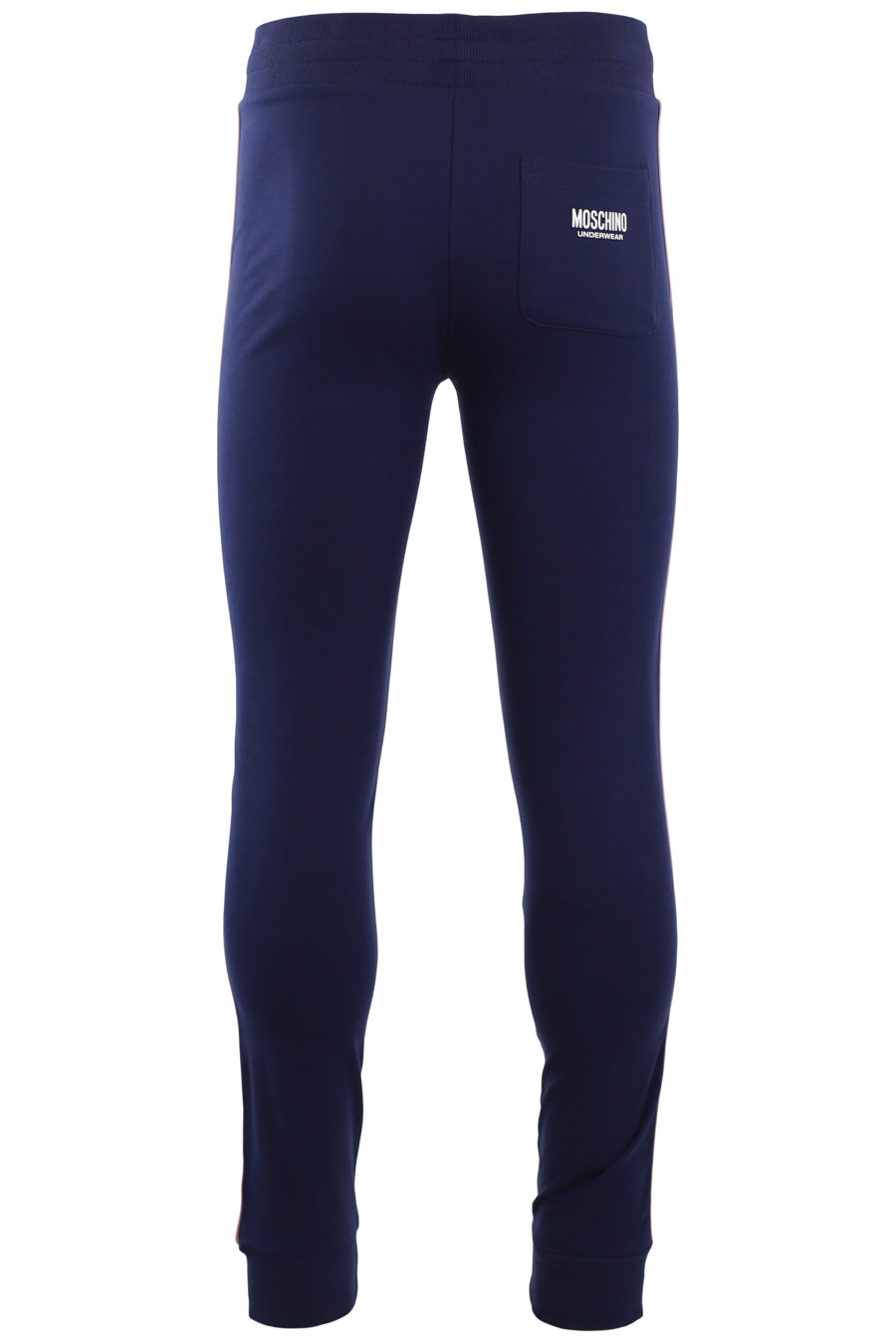 Pantalón de chándal azul con logo en cinta laterales - IMG 9575