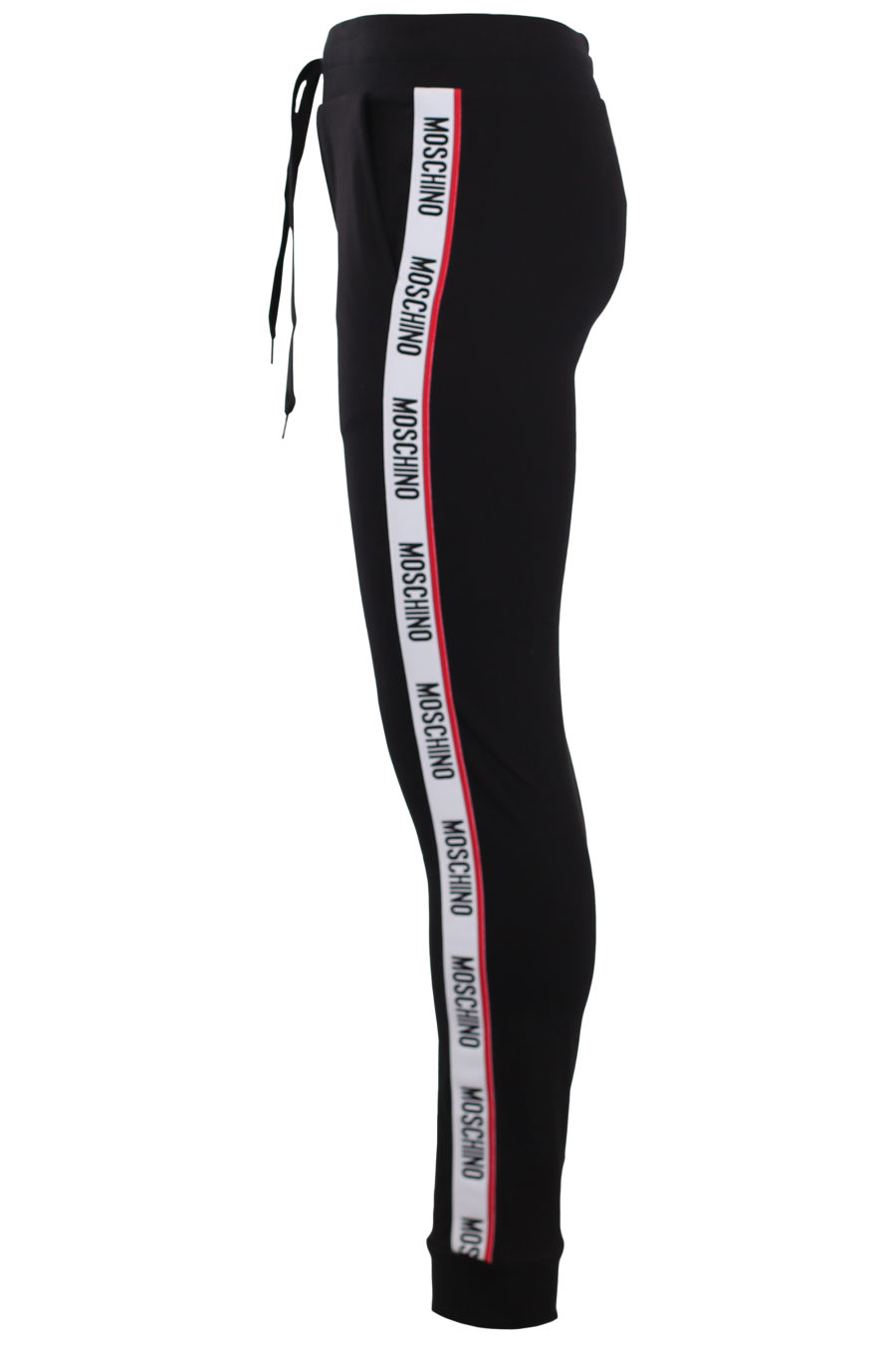 Pantalón chándal negro con logo en cinta laterales - IMG 9578