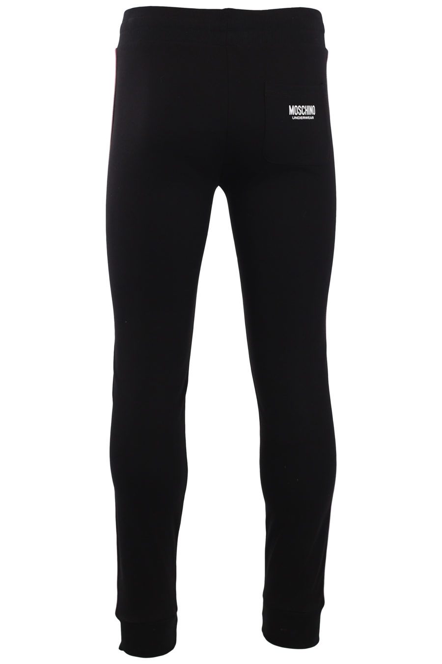 Tracksuit bottoms black with logo on the sides - IMG 9579