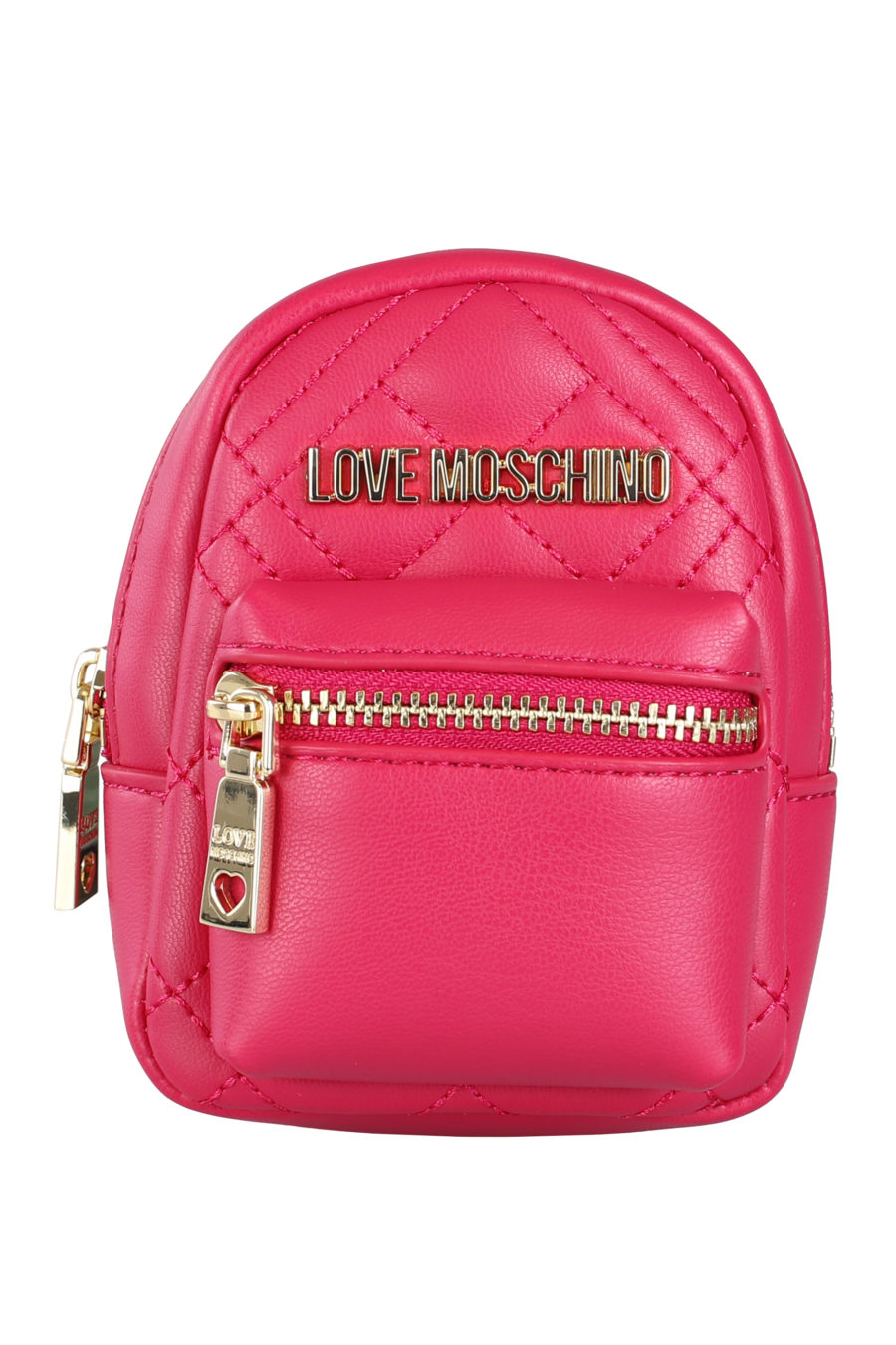 Porte-clés mini sac à dos rose - IMG 9685