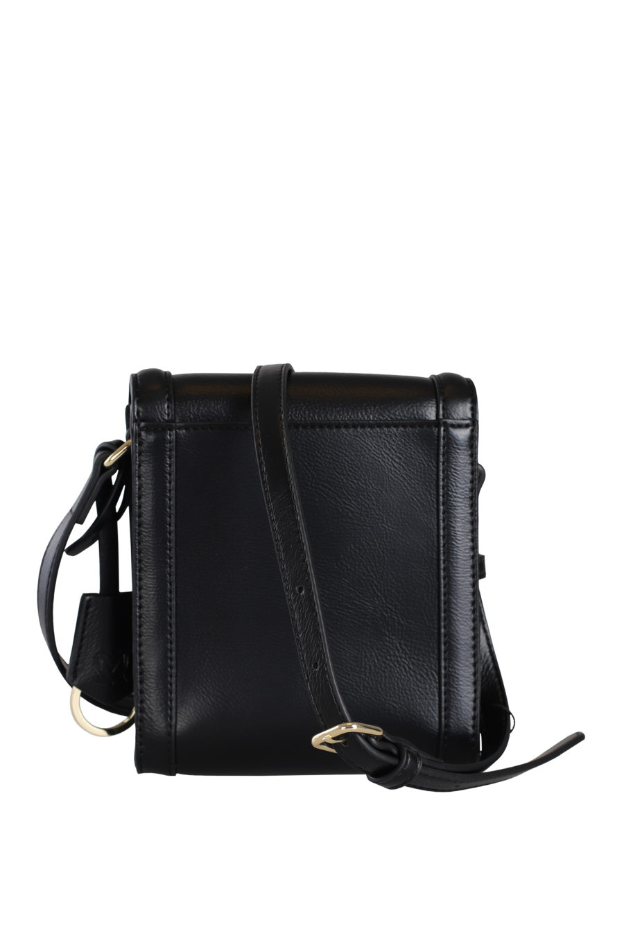 Small black bag with gold logo - IMG 9774