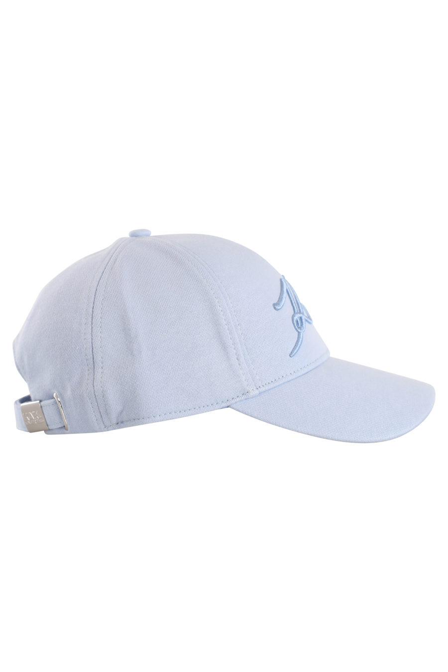Gorra azul con logo bordado - IMG 0164