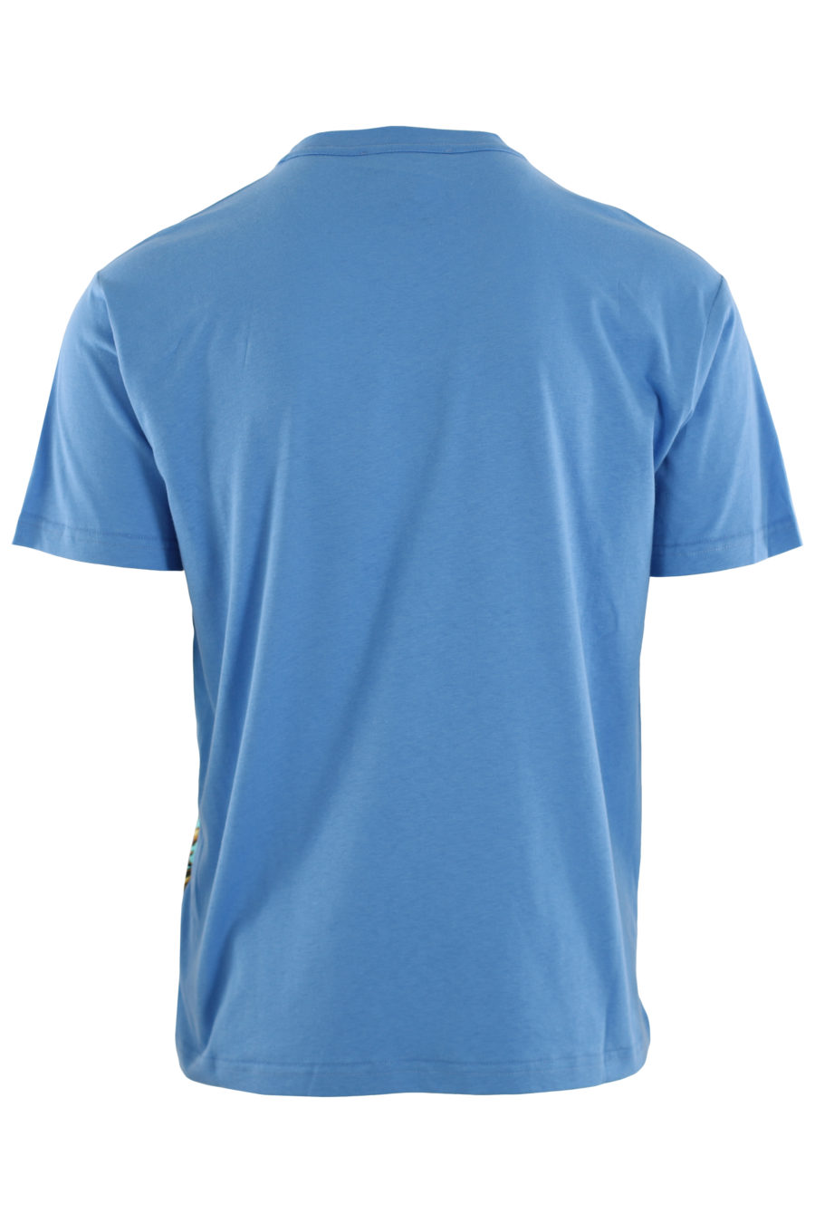 Camiseta azul con estampado barroco "garland sun" - IMG 0416