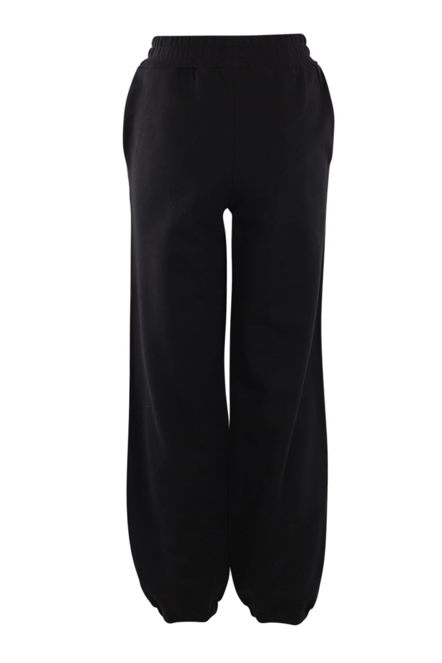 Pantalón chándal negro con logo grande lateral - IMG 0544