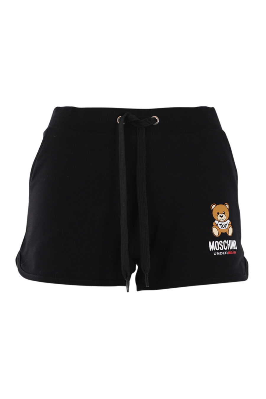 Pantalón corto negro con logo oso "underbear" - IMG 0552