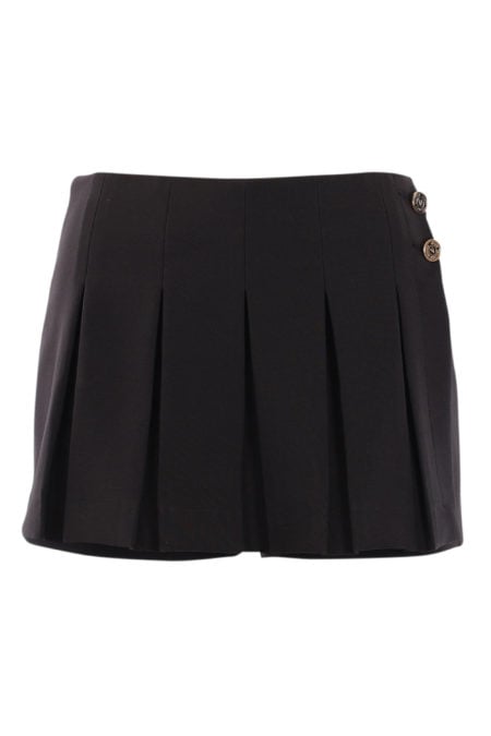 Faldas Short Para Mujer Bobois Moda Casuales Corta Invierno Negro