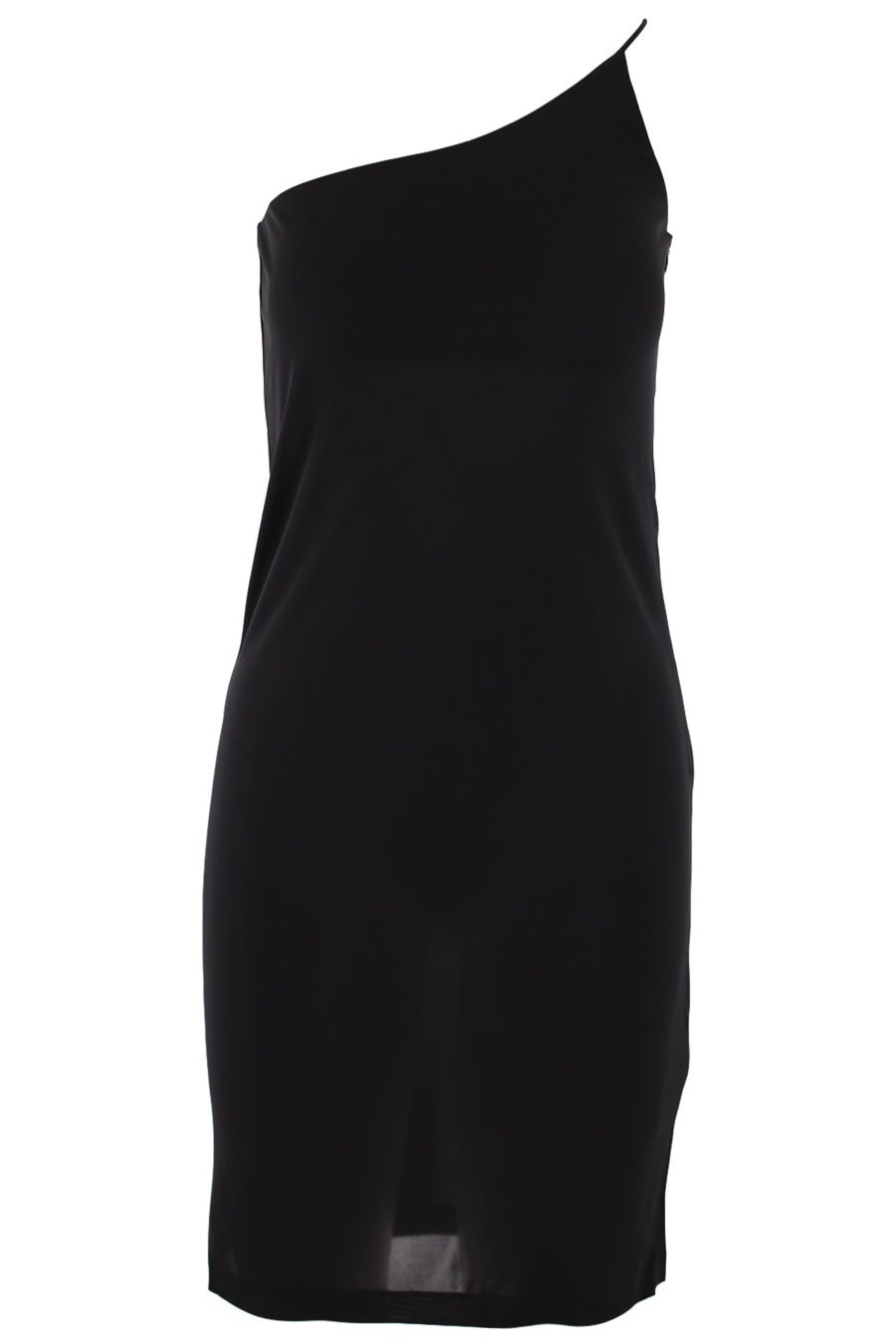 Asymmetrisches schwarzes Kleid - IMG 0729