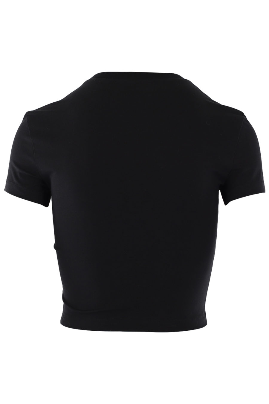 T-shirt noir avec logo violet irisé - IMG 0744