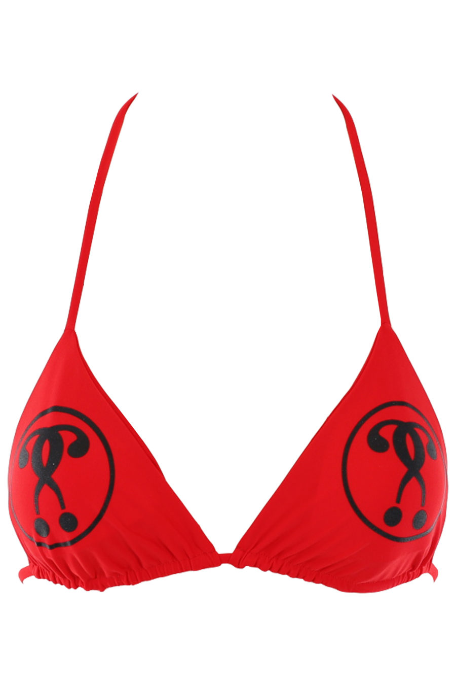Top de bikini rojo con logo doble pregunta - IMG 0784