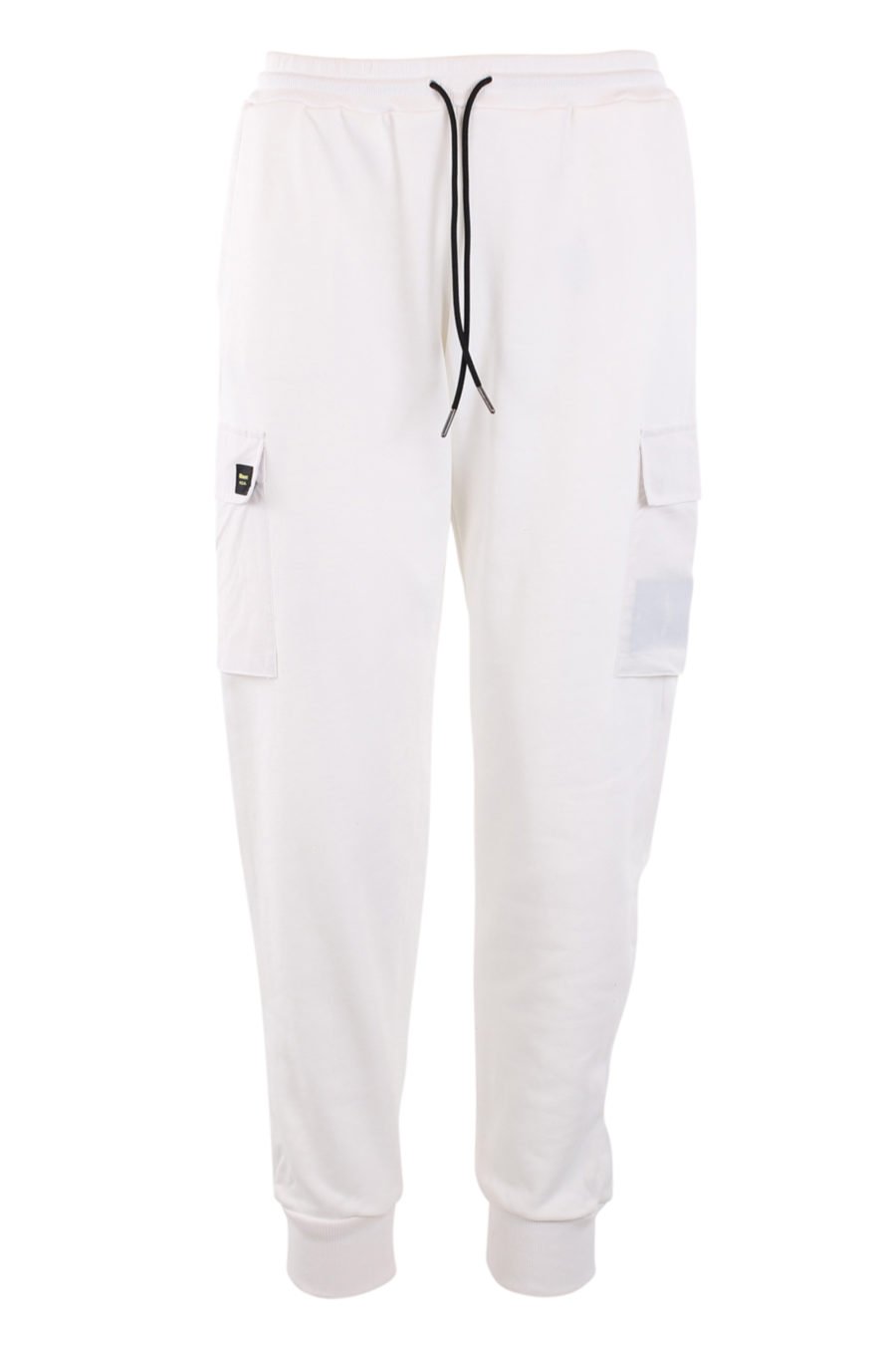 Pantalón de chándal blanco con bolsillos - IMG 0898