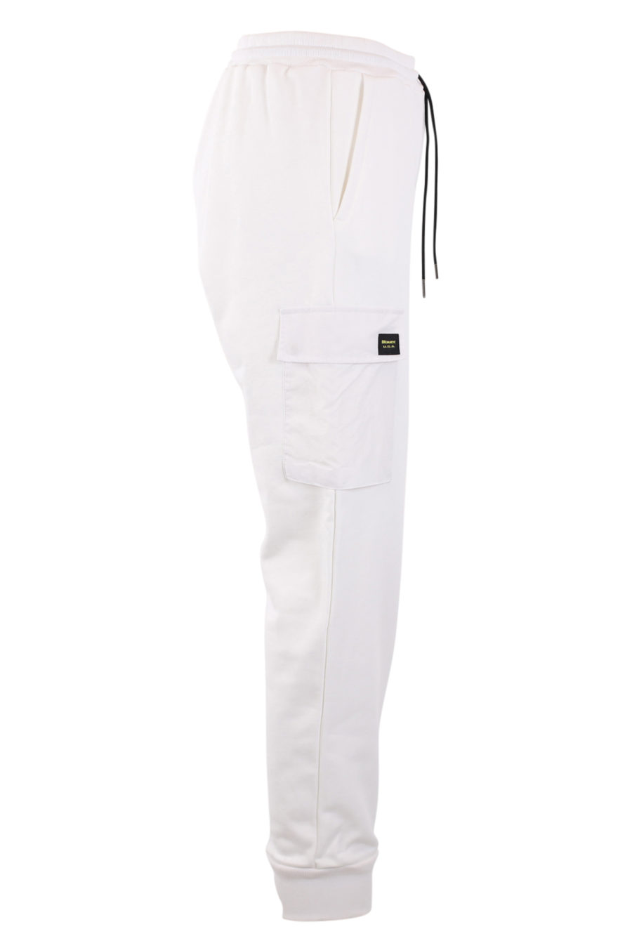 Pantalón de chándal blanco con bolsillos - IMG 0901
