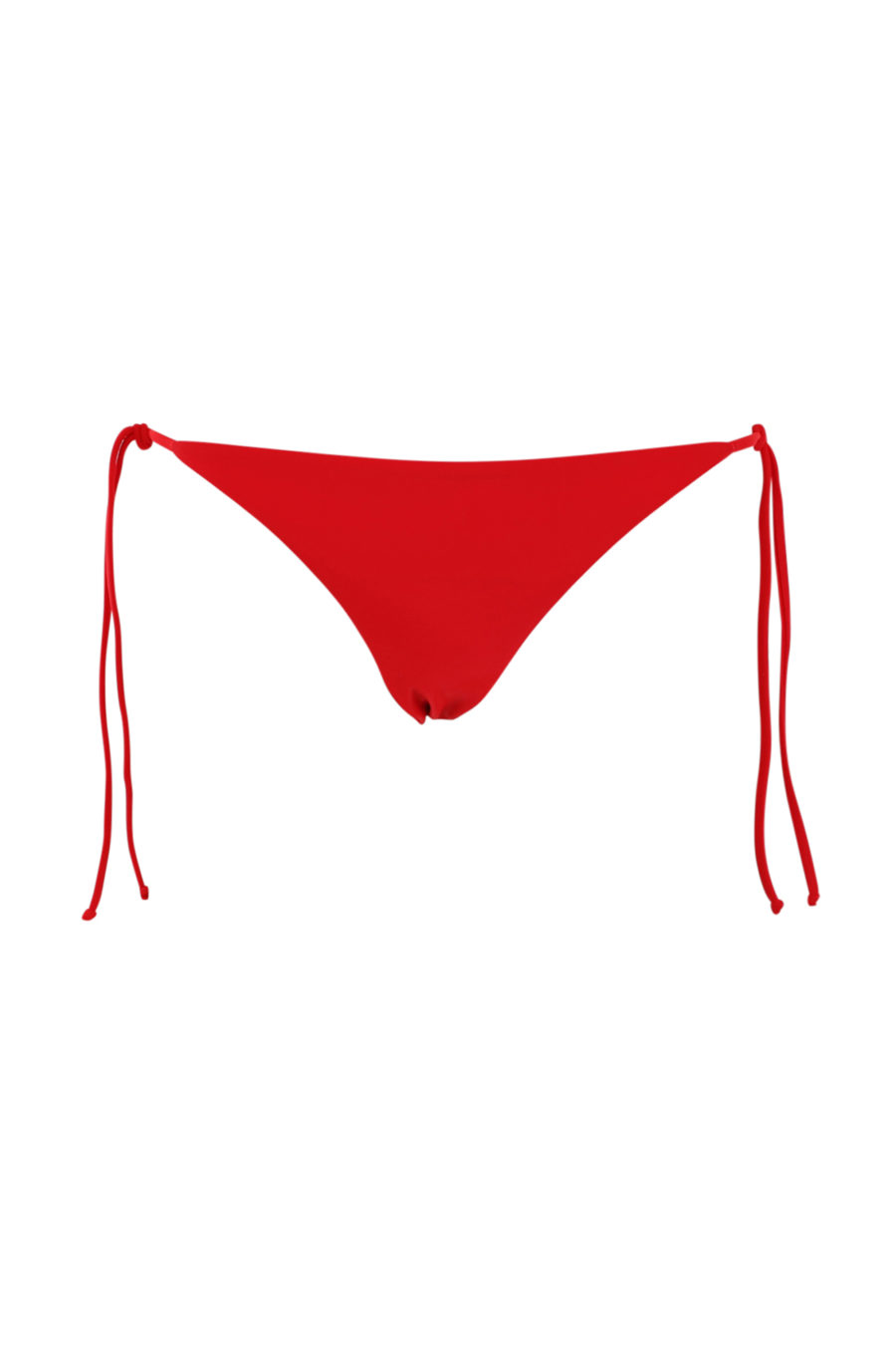Bañador rojo con cordones y logo - IMG 0926