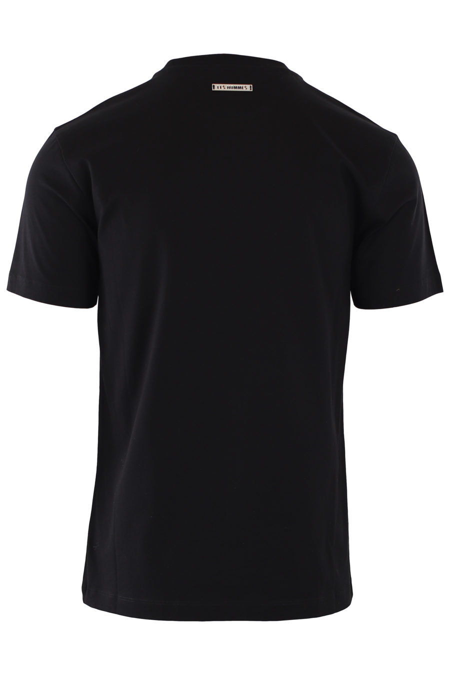 Camiseta negra con logo blanco grande - IMG 1109