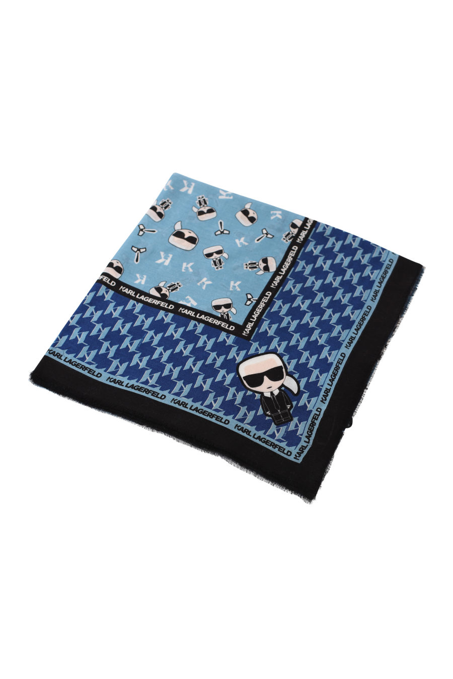 Blaues Halstuch mit Markenlogo - IMG 1485