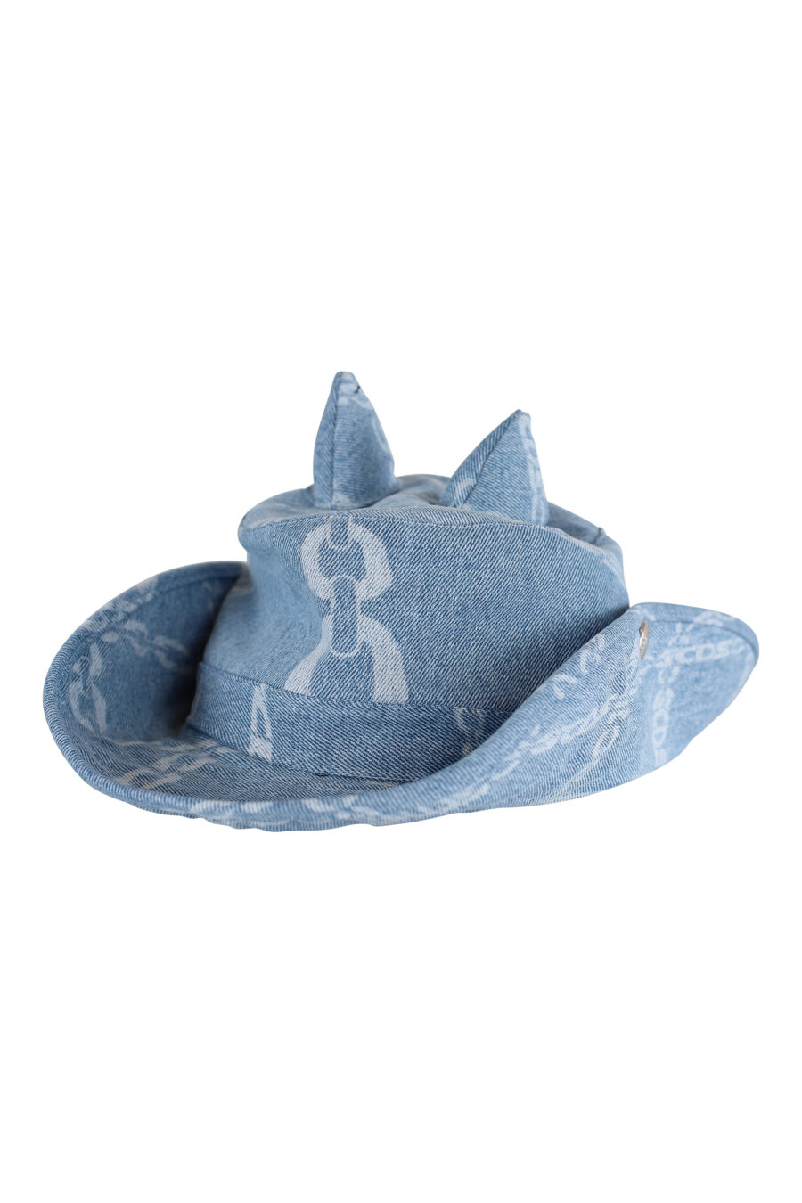 Sombrero azul denim - IMG 1520