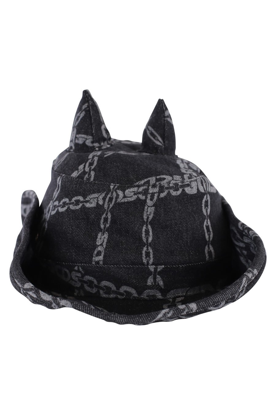 Sombrero negro denim - IMG 1522