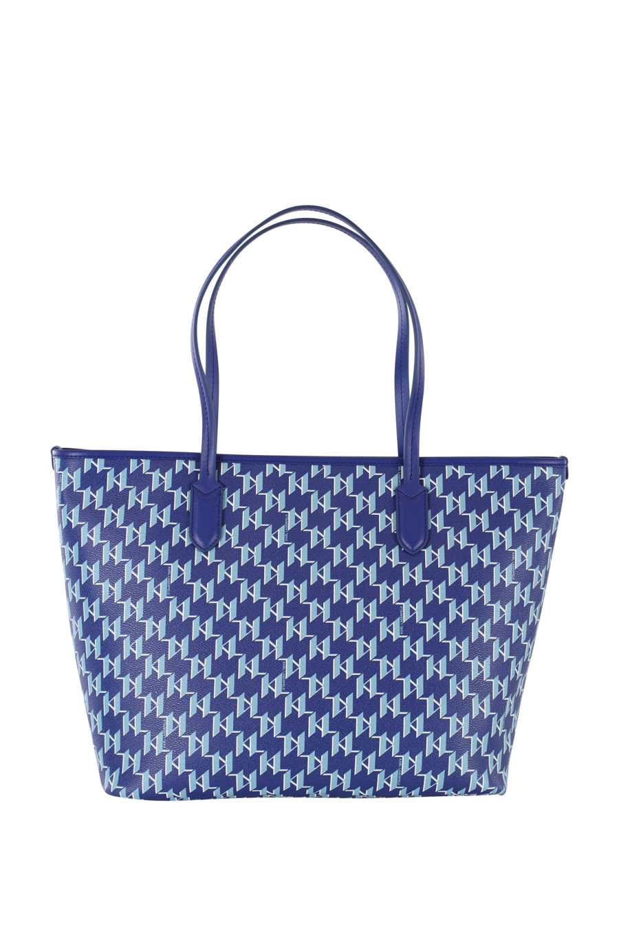 Blue shopper bag with logo - IMG 1622