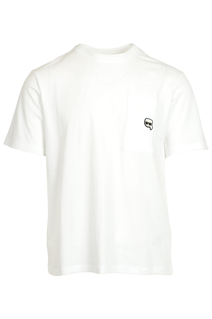 Set de pijama negro y blanco con logo en goma - IMG 3730