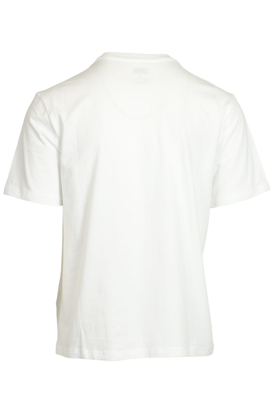 Set de pijama negro y blanco con logo en goma - IMG 3732