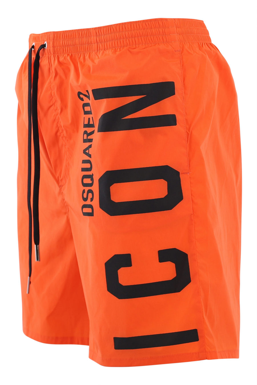 Bañador naranja con logo "icon" negro lateral - IMG 6911