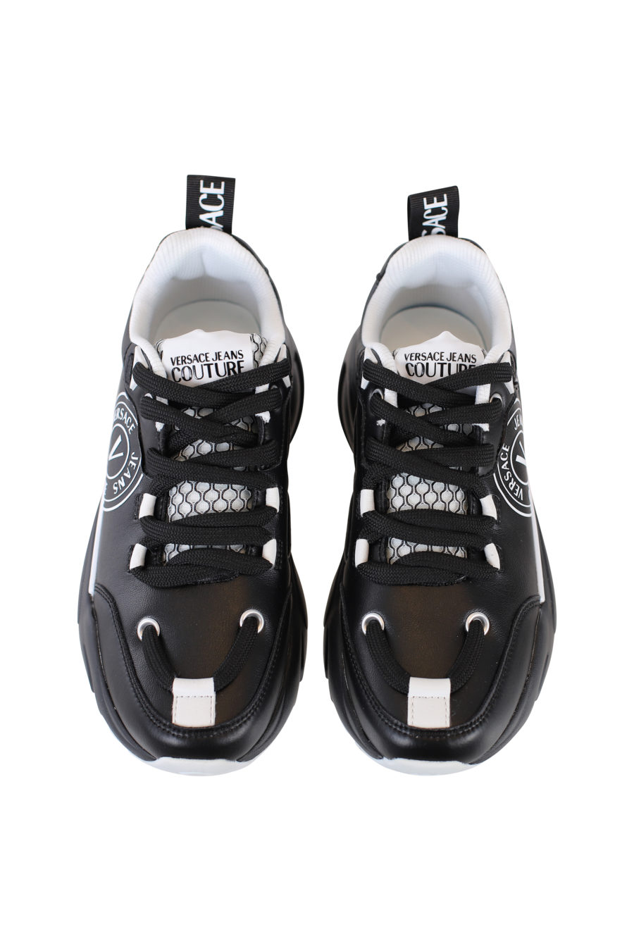 Zapatillas negras con detalles blancos "Wave" - IMG 2165
