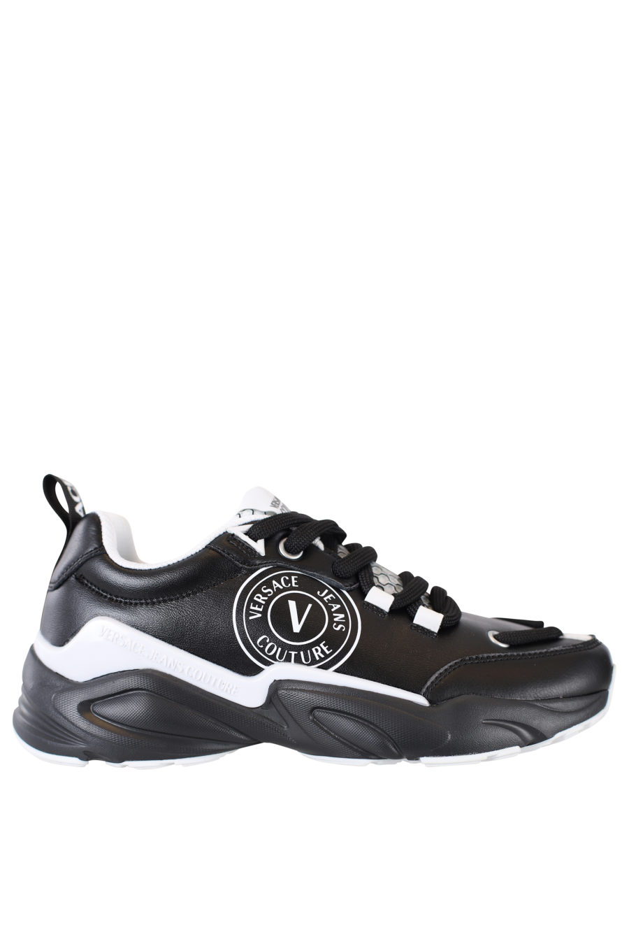 Zapatillas negras con detalles blancos "Wave" - IMG 2179
