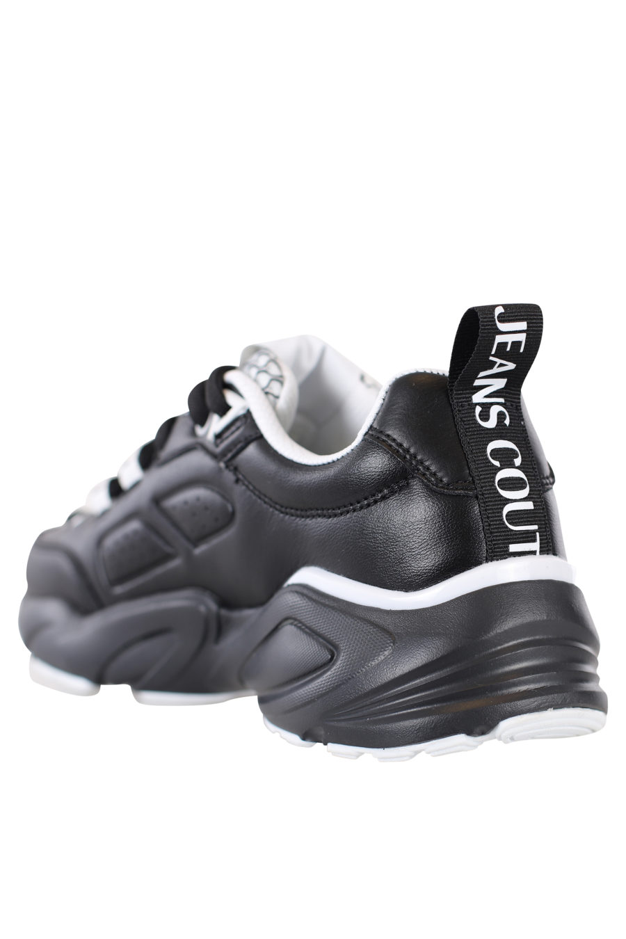 Zapatillas negras con detalles blancos "Wave" - IMG 2181
