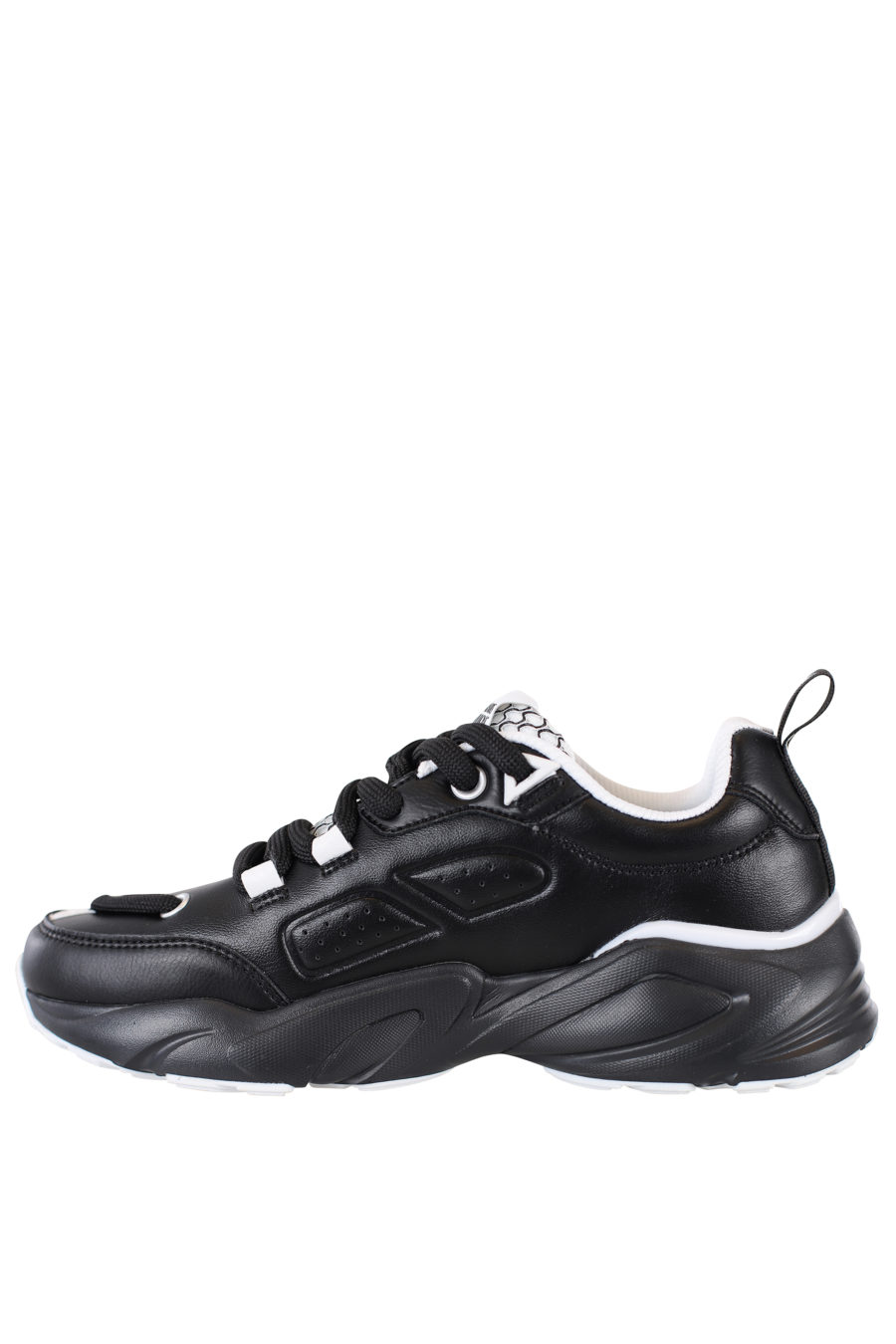 Zapatillas negras con detalles blancos "Wave" - IMG 2182